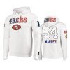 fred warner 49ers white americana hoodie