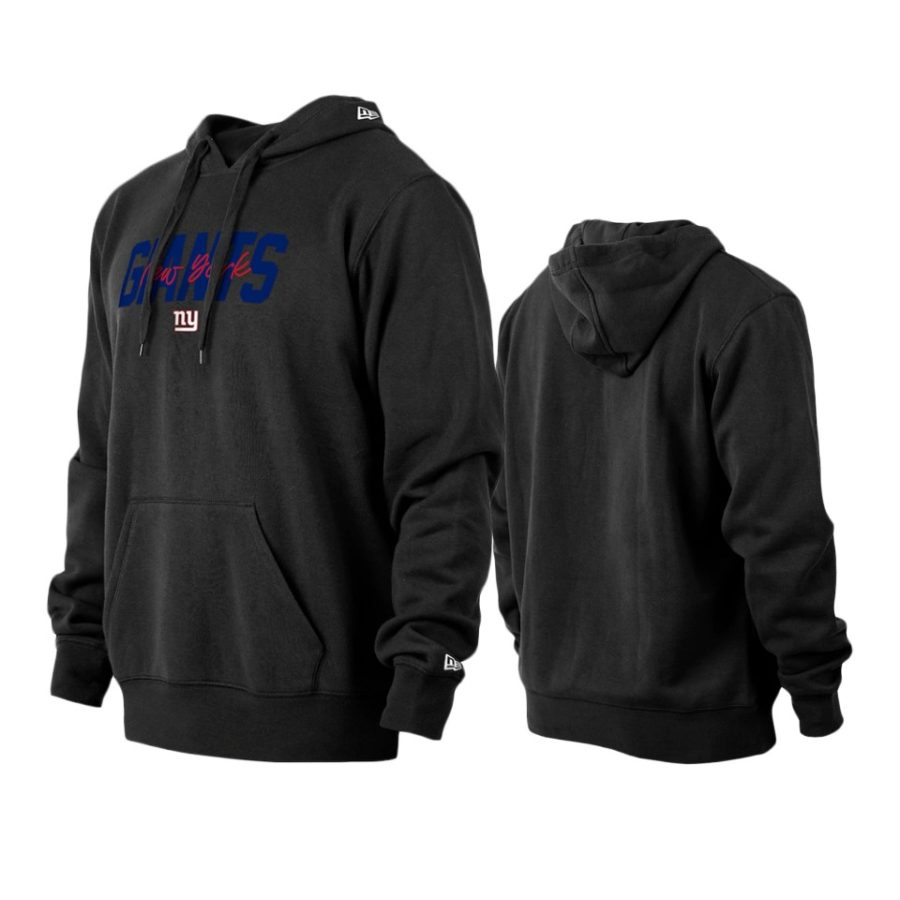 giants black 2022 nfl draft pullover hoodie