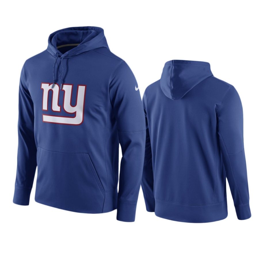 giants royal circuit logo hoodie