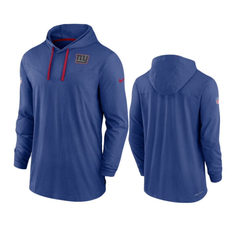 giants royal sideline pop hoodie