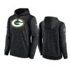 green bay packers charcoal 2021 nfl crucial catch therma pullover hoodie