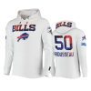 gregory rousseau bills white americana hoodie