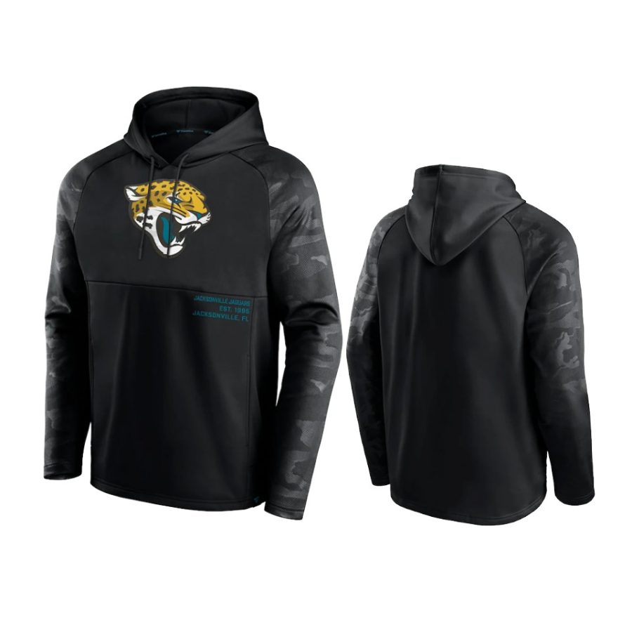 jaguars black shade defender raglan hoodie