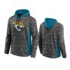 jaguars charcoal teal instant replay pullover hoodie