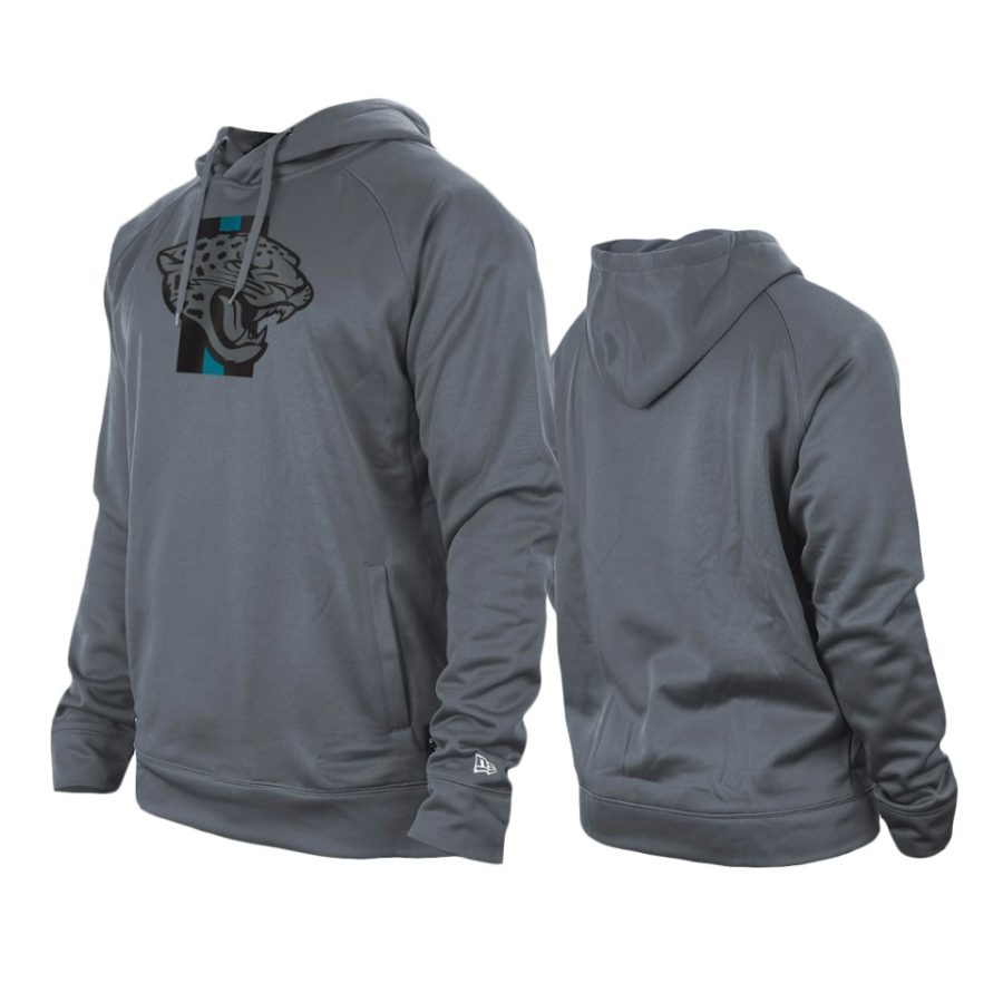 jaguars gray training camp raglan hoodie