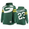 jaire alexander packers green big face hoodie