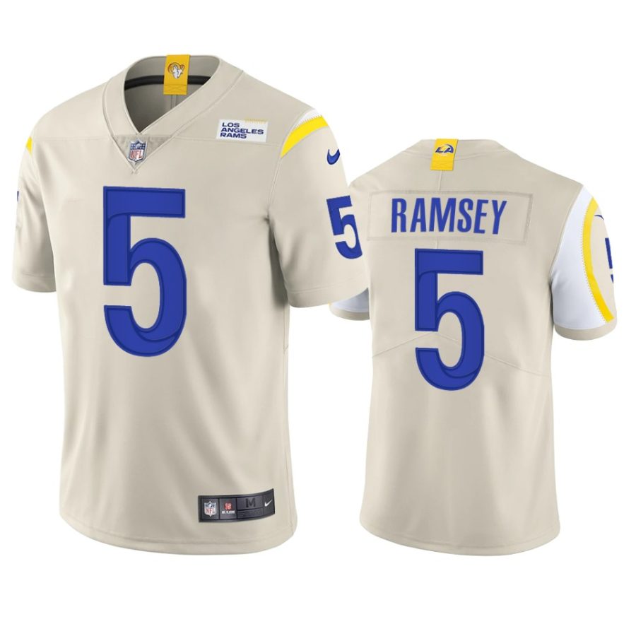 jalen ramsey rams bone vapor jersey