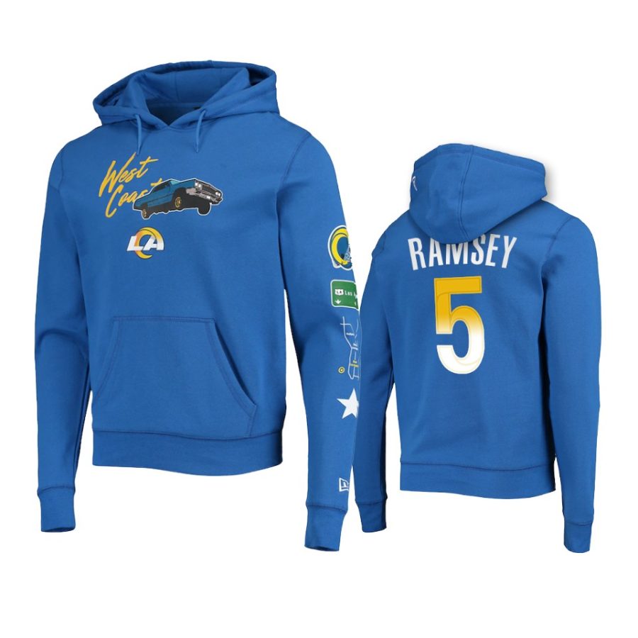 jalen ramsey rams royal city transit hoodie