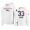 jamal adams seahawks white americana hoodie