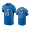 jared goff lions blue t shirt