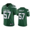 jets c.j. mosley green limited 100th season jersey