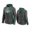 jets charcoal green instant replay pullover hoodie