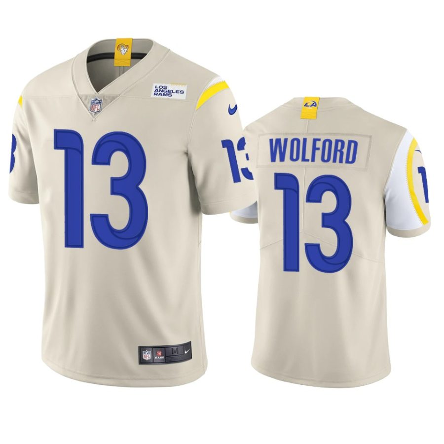 john wolford rams bone vapor jersey