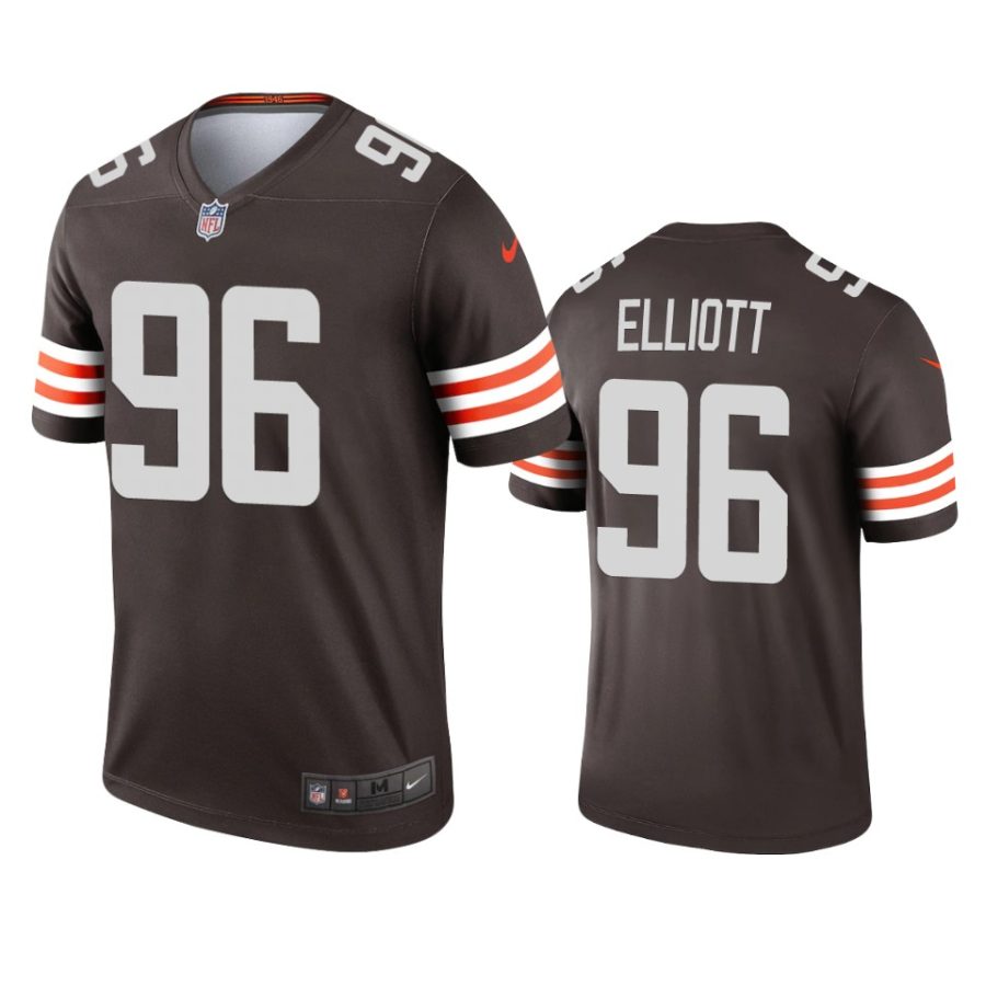 jordan elliott browns legend brown jersey