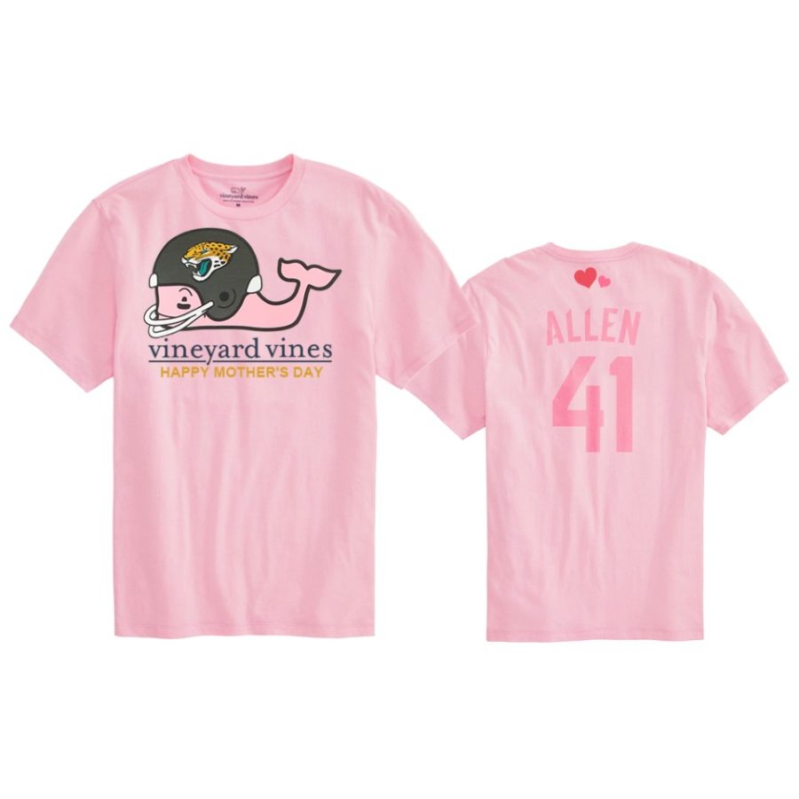 josh allen jaguars pink mothers day t shirt