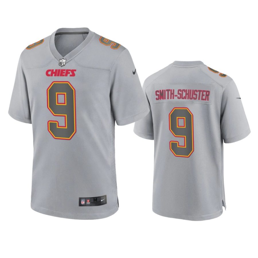 juju smith schuster chiefs gray atmosphere fashion game jersey