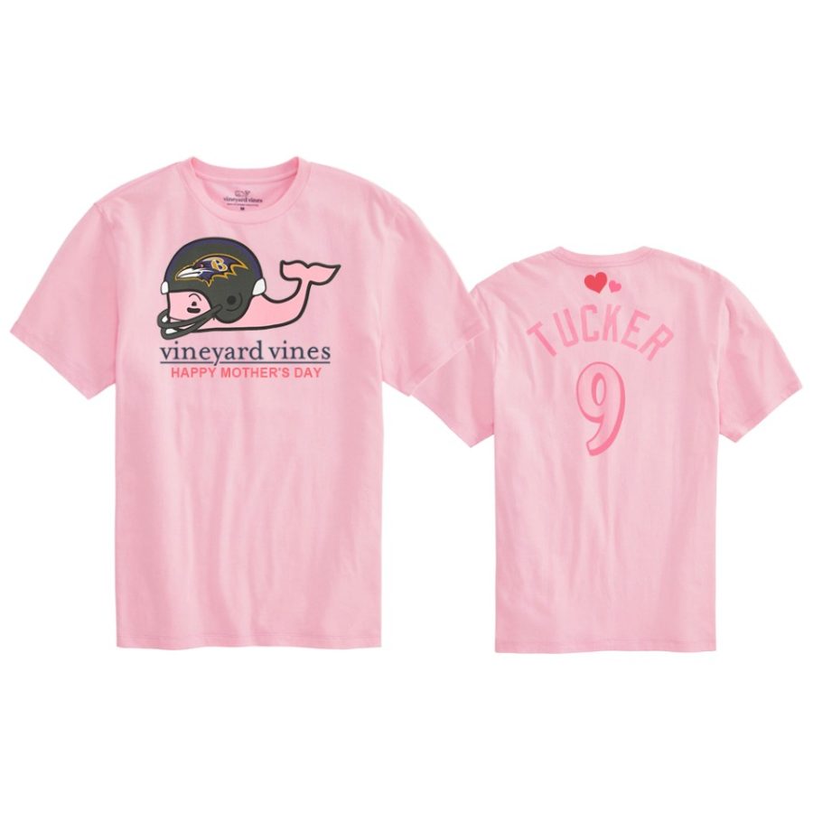 justin tucker ravens pink mothers day t shirt