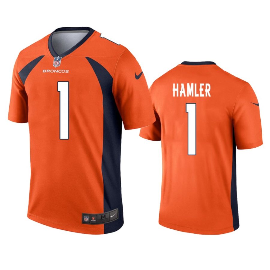 k.j. hamler broncos legend orange jersey