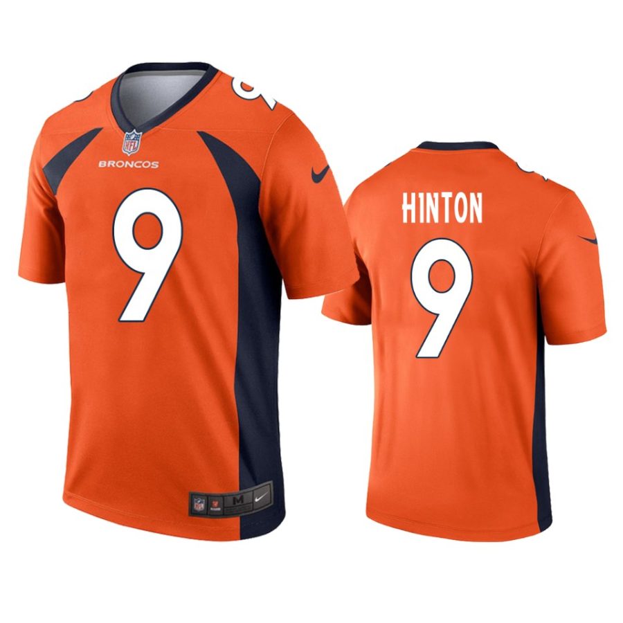 kendall hinton broncos legend orange jersey