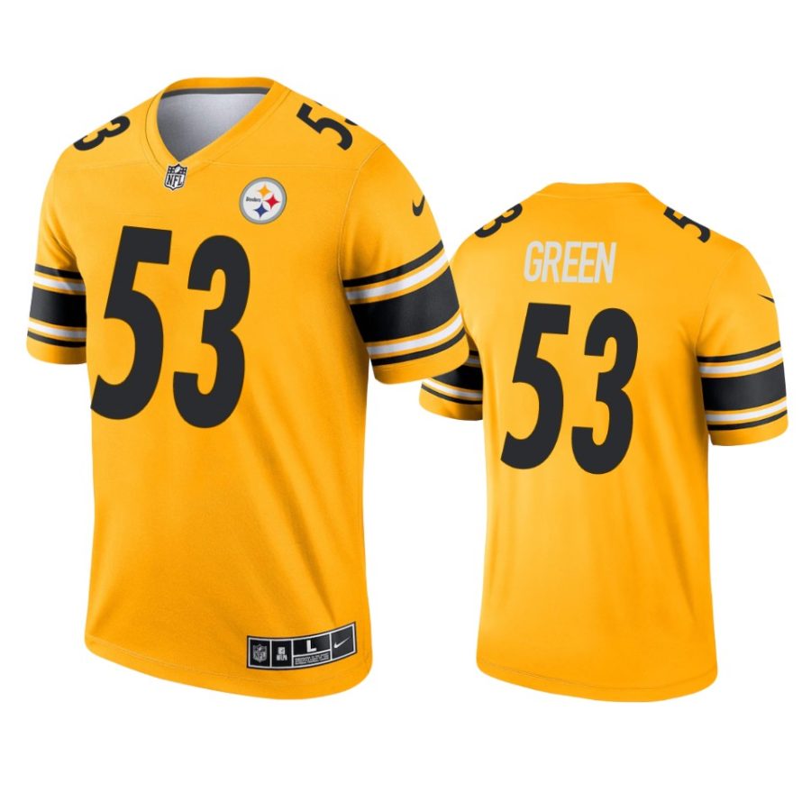 kendrick green steelers 2021 inverted legend gold jersey