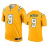 kenneth murray chargers 2021 inverted legend gold jersey