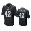 kvon wallace eagles black game jersey