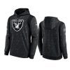 las vegas raiders charcoal 2021 nfl crucial catch therma pullover hoodie