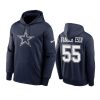 leighton vander esch cowboys navy primary logo hoodie