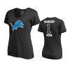 lions black number one mom t shirt