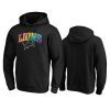 lions black pride logo pullover hoodie