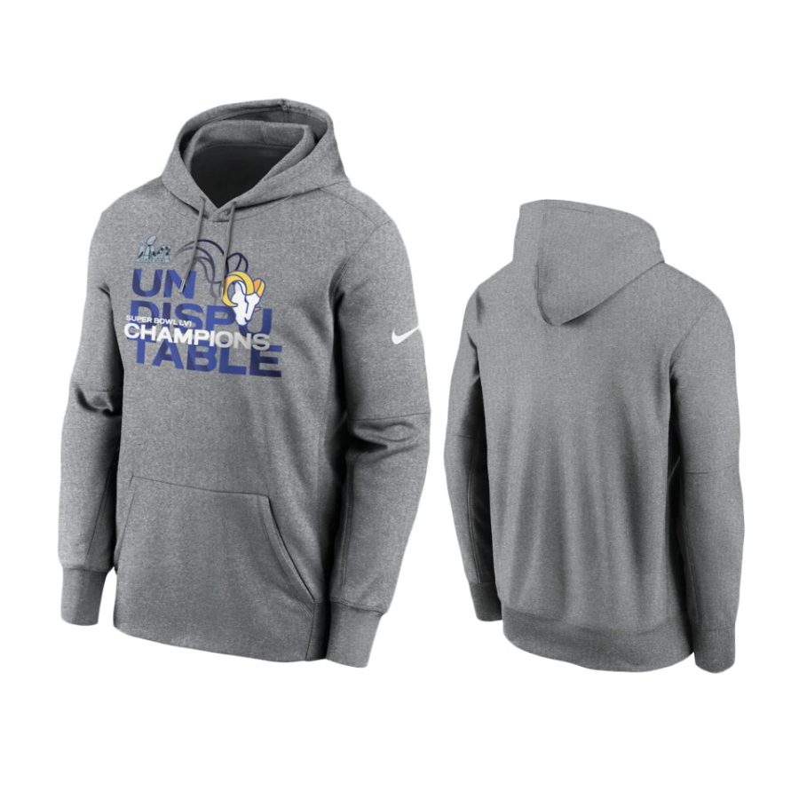 los angeles rams charcoal super bowl lvi champions hoodie 0a