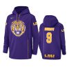 lsu tigers joe burrow champ drive purple hoodie