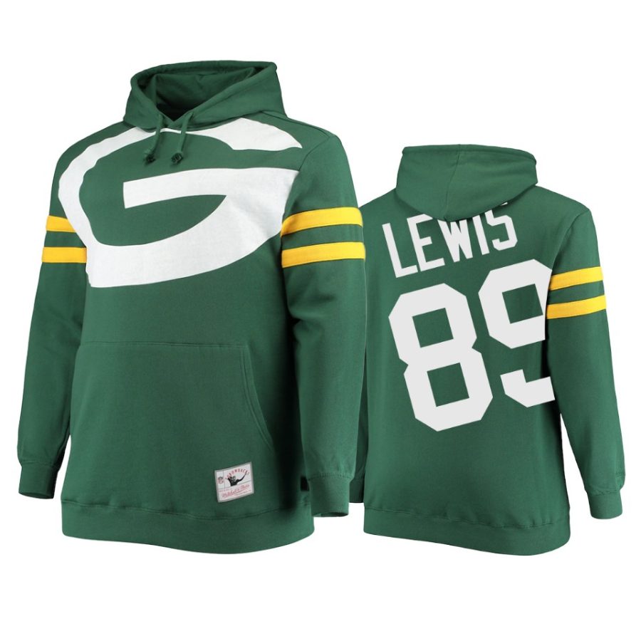 marcedes lewis packers green big face hoodie