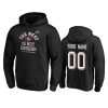 mens 49ers custom black 2019 nfc west division champions cover two pullover hoodie