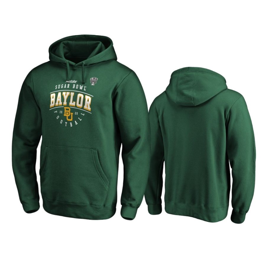 mens baylor bears 2020 sugar bowl bound green hoodie