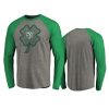 mens bears heathered gray st. patricks day celtic charm t shirt