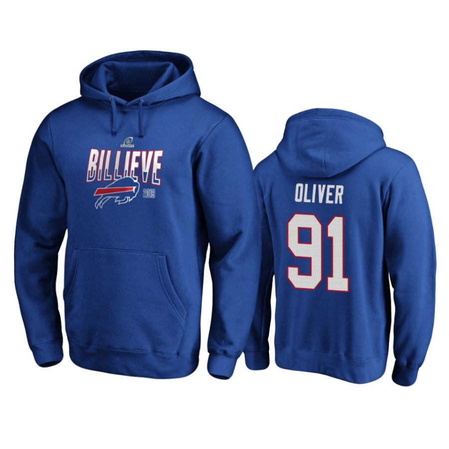 mens bills ed oliver royal 2019 nfl playoffs hometown checkdown pullover hoodie