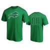 mens bills green st. patricks day emerald plaid t shirt