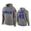 mens bills tremaine edmunds gray circuit wordmark hoodie