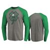 mens browns heathered gray st. patricks day celtic charm t shirt