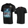 mens buccaneers black super bowl lv chiefs t shirt