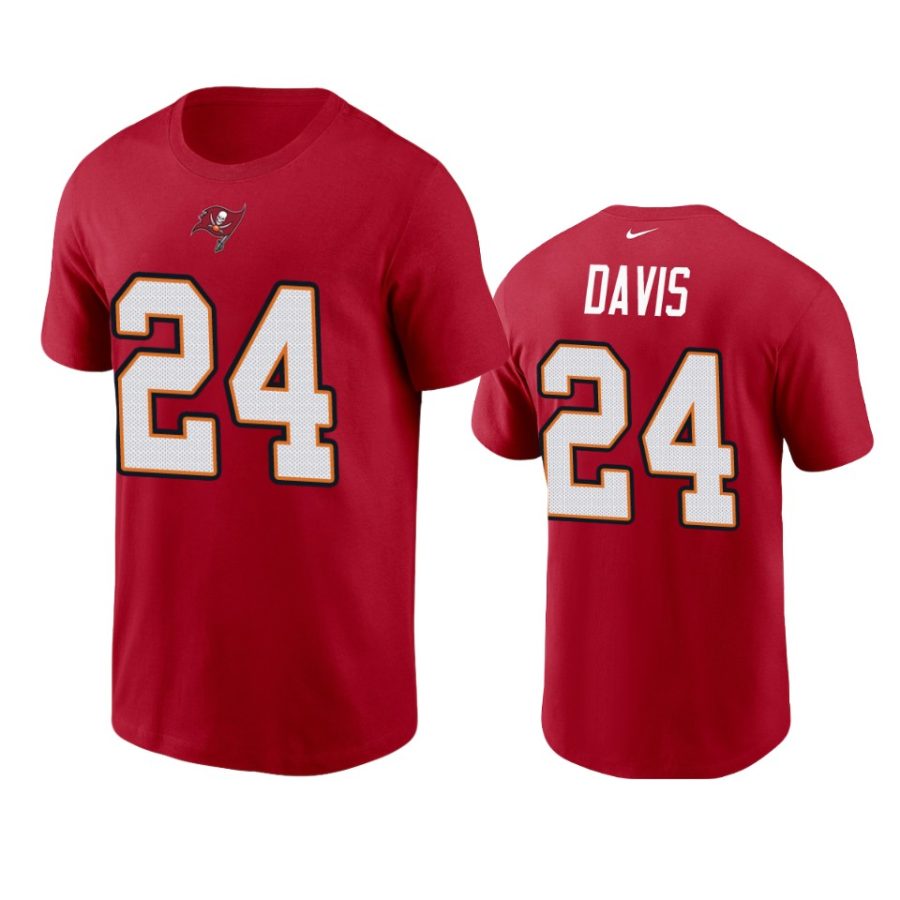 mens buccaneers carlton davis nikered t shirt