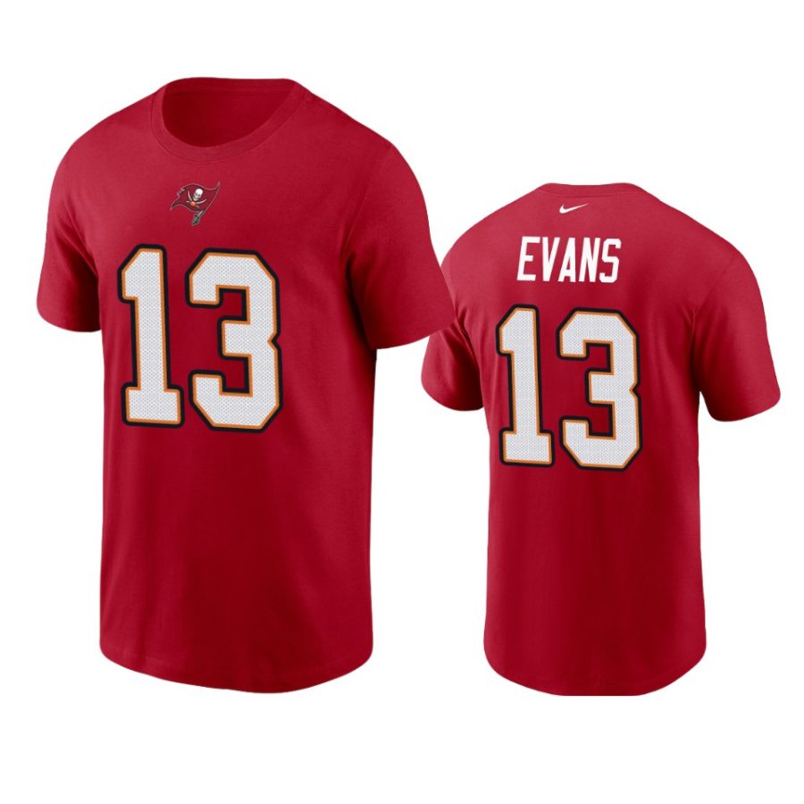 mens buccaneers mike evans nikered t shirt