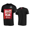 mens buccaneers tom brady black super bowl lv champions mvp player graphic t shirt