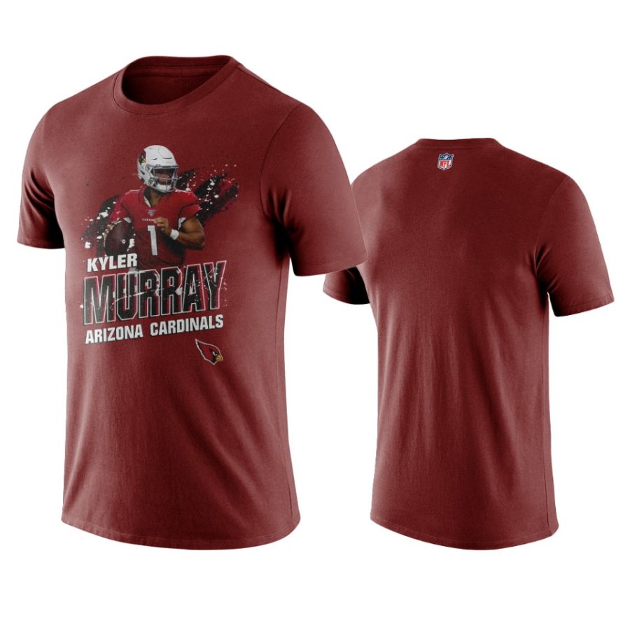 mens cardinals kyler murray red player graphic t shirt