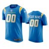 mens chargers custom nikeblue t shirt