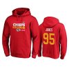 mens chiefs chris jones red 2019 nfl playoffs bound hometown checkdown pullover hoodie