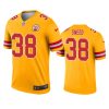 mens chiefs ljarius sneed gold inverted legend jersey