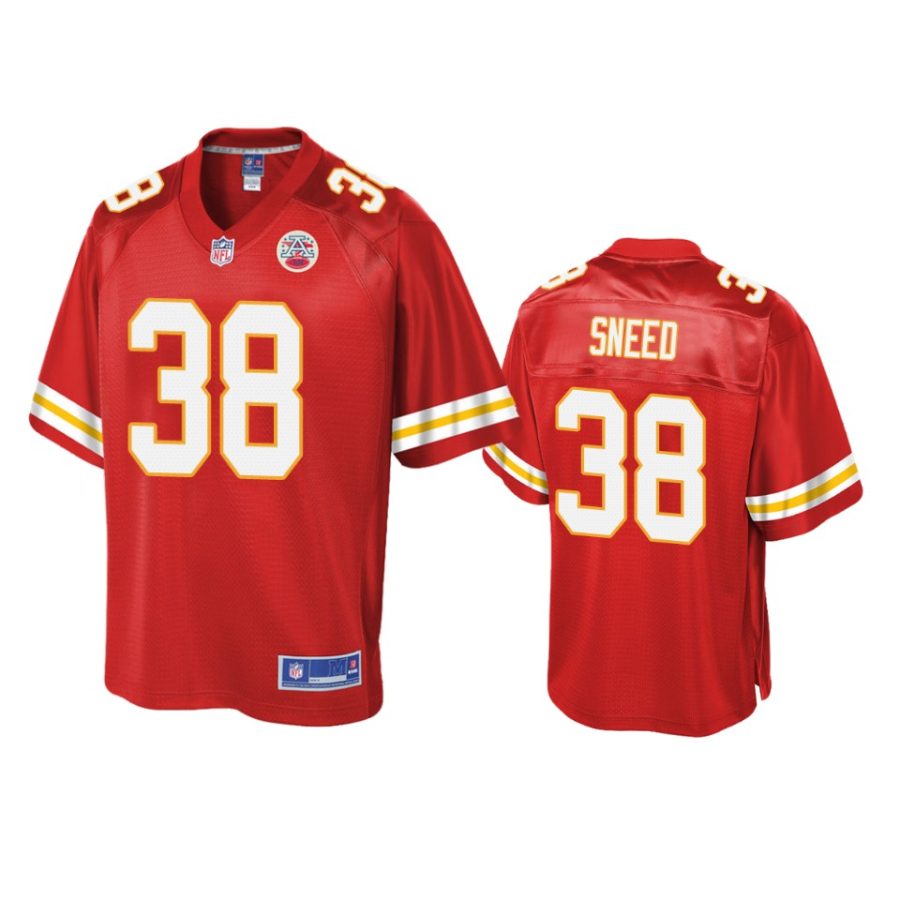 mens chiefs ljarius sneed red pro line jersey