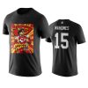 mens chiefs patrick mahomes black super chief t shirt